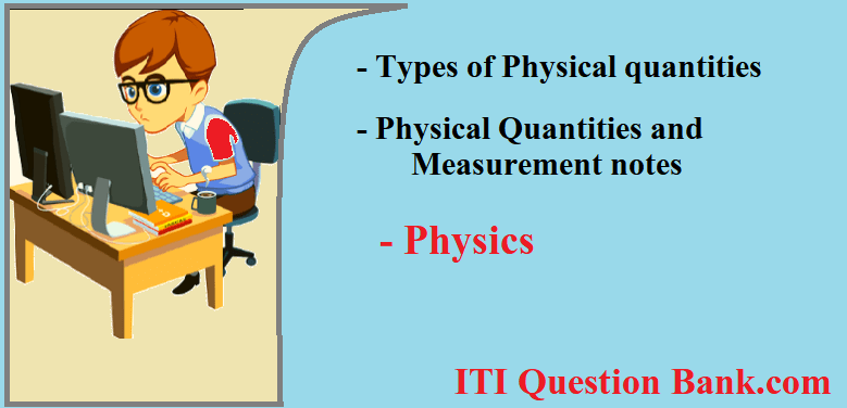 Types of physical quantities