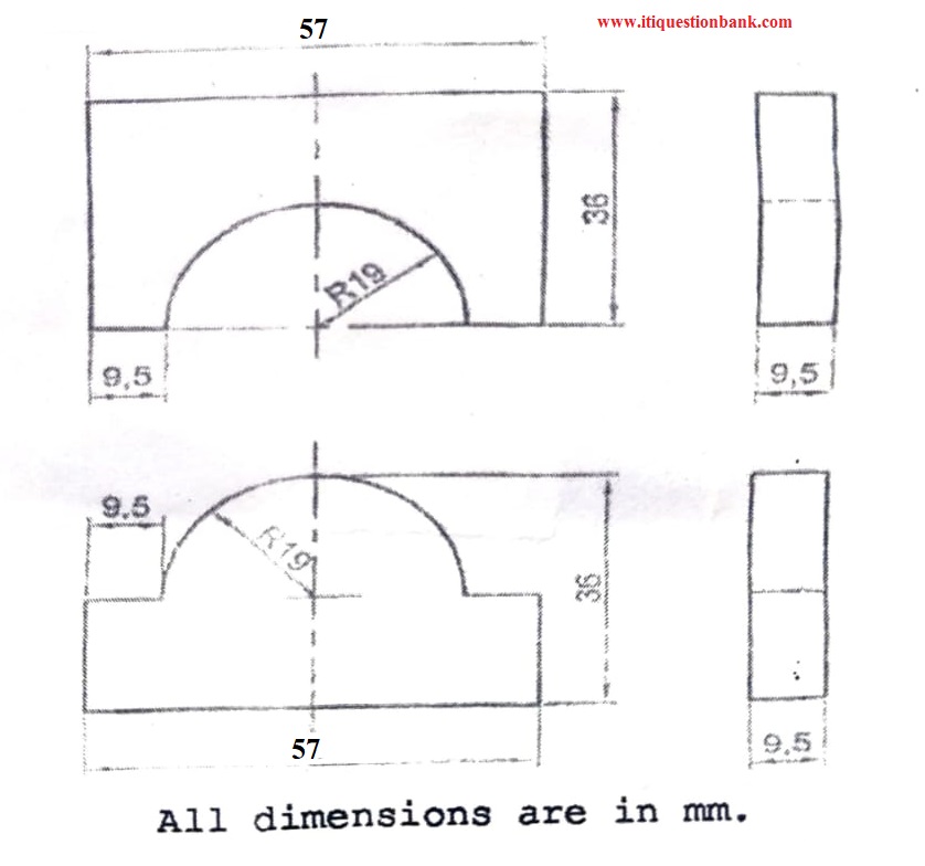 iti fitter 1st year prectical paper 2023