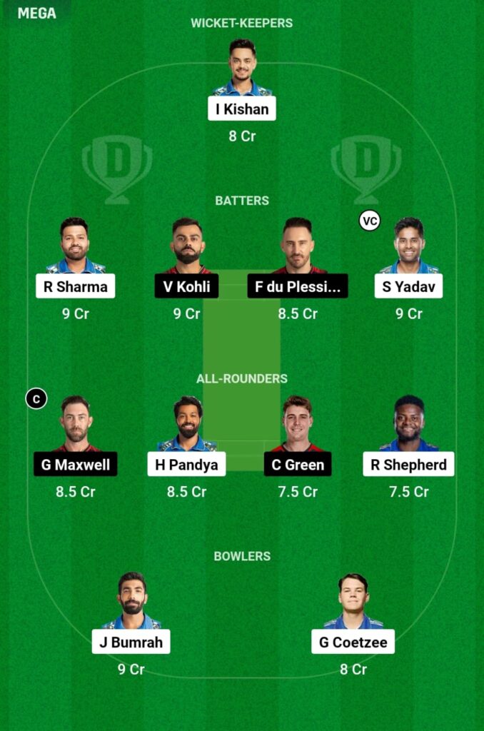 CSK vs RCB Today ipl match 2025 Dream11 Prediction