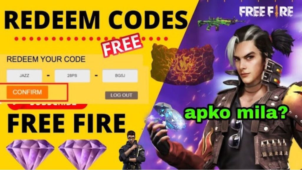 1000 Free Redeem Codes in 2024: Garena Free Fire MAX redeem codes
